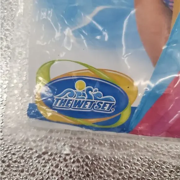 Intex The Wet Set Inflatable Pool Lounge Float 72"x27" Blue 2008 Sealed - Picture 4 of 6